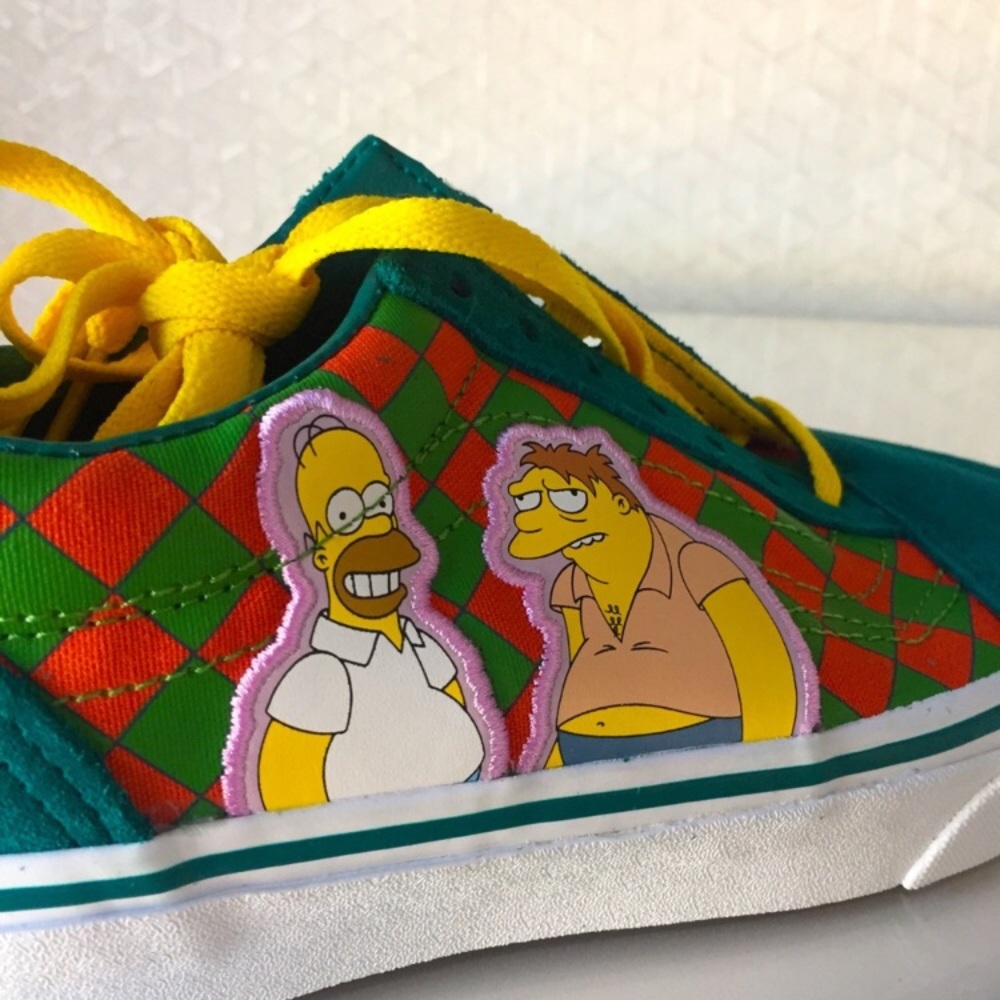 Simpsons vans shoes  NEW